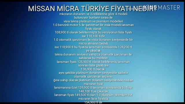 Nissan micra 2020 model tanıtımını yaptım ve fiyatını verdim смотреть онлайн