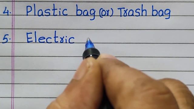 Name the Things that are made of Plastic | 5 Things | 10 Things that are made of Plastic смотреть онлайн
