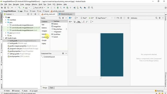 Image Slider & Zooming ImageView in Android Studio 3.5 with Source Code in Hindi смотреть онлайн
