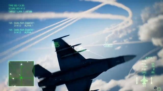 Ace Combat 7 - Fort Grays Island (Battle Royal) F-2A "Neucom" смотреть онлайн