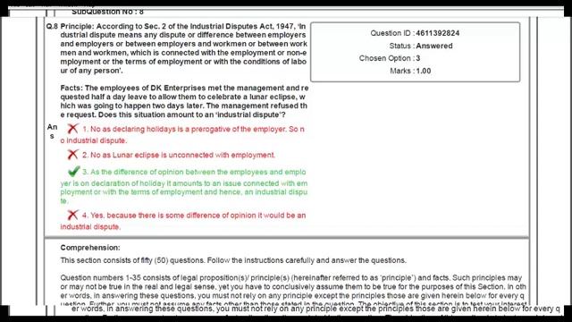 CLAT 2017 Question Paper Analysis I Legal Aptitude - PART I смотреть онлайн