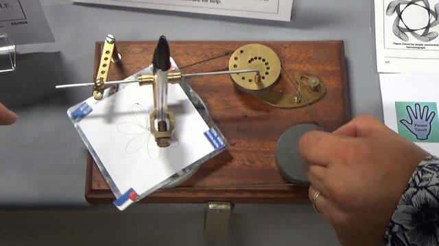 DuB-EnG: Vintage Mechanical Harmonograph Automatic Drawing Machine Spirograph Pintograph Home Made смотреть онлайн