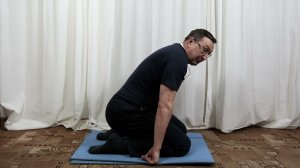 Растяжка передней большеберцовой мышцы.