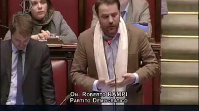 Intervento in aula dell'On. Roberto Rampi sulla parità di genere смотреть онлайн