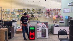 Устроим Дискотеку где хотим с аккумуляторной колонкой Eltronic 20-03 отправка в Новый УРЕНГОЙ
