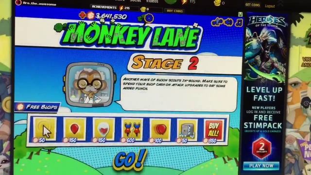 How to get $1000000 blops per game in Bloons Super Monkey 2 смотреть онлайн