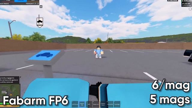 What is the NEW BEST GUN to use on POLICE TEAM in ERLC? (Emergency Response Liberty County) смотреть онлайн