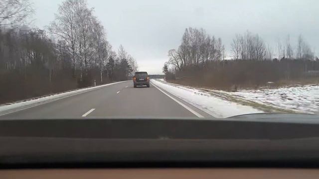 Latvian road ,LATVIAN NATURE. Латвийская дорога Jekabpils-Rēzekne.Природа. смотреть онлайн