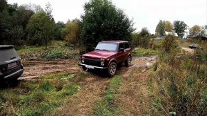 NIVA & Land Rover Freelander [ОФф-роуд]Бездорожье.