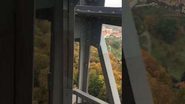 Прага с высоты Петршинской башни смотреть онлайн