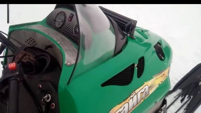 Снегоход Тайга с 4т двигателем К6А смотреть онлайн