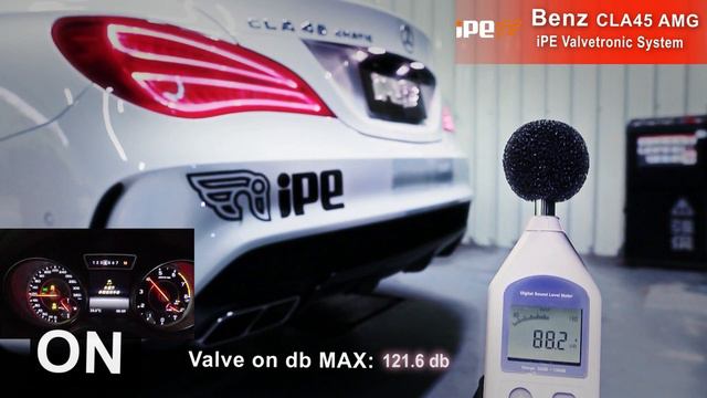 Mercedes Benz CLA45 AMG iPE Exhaust System смотреть онлайн