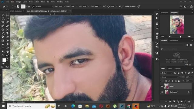 Using Mixer Brush Tool For Skin Retouching In Photoshop cc 2018 || Graphic Tech смотреть онлайн