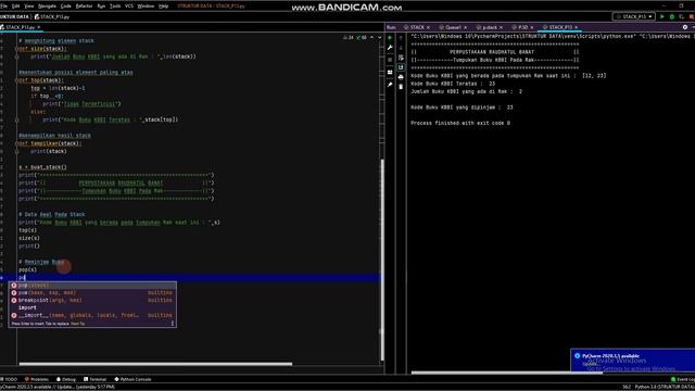 STACK Pada Python || Presentasi Alfi Azizah || Struktur Data смотреть онлайн