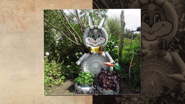 Поделки для сада: поделки из шин смотреть онлайн