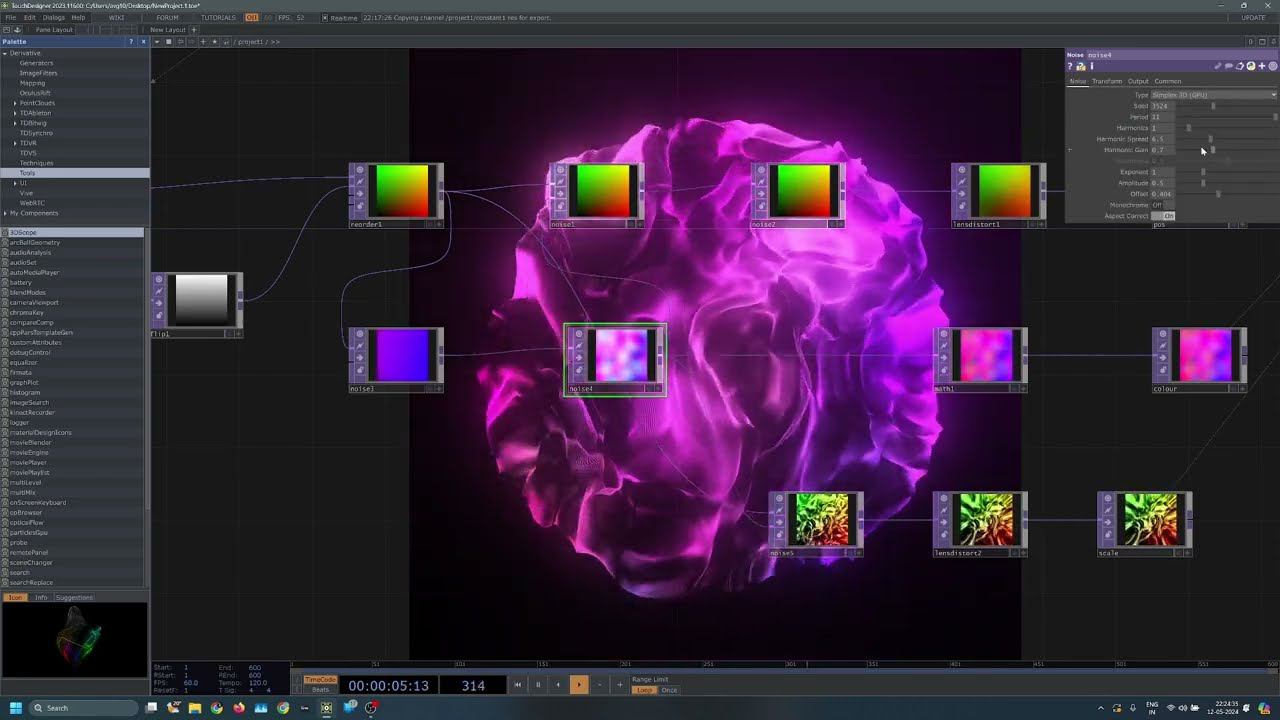 Noise Sculpting in TouchDesigner - Part 4 (Tutorial) смотреть онлайн