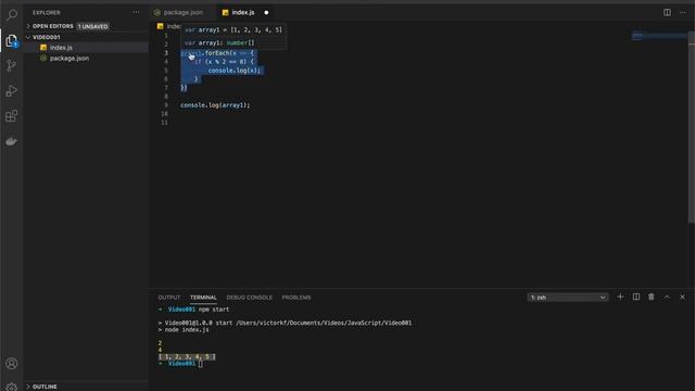 Principal diferença entre map e foreach (JavaScript) смотреть онлайн