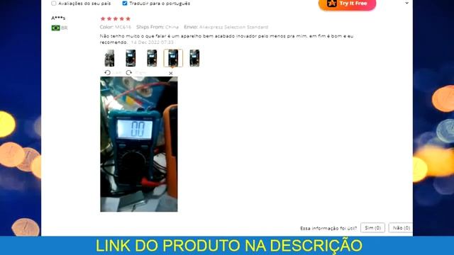 Multímetro Bom e Barato MC616 - MC618A - MC618C смотреть онлайн