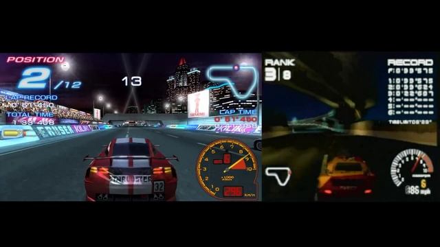 Ridge Racer 2 Vs Ridge Racer Type 4 (60 fps) смотреть онлайн