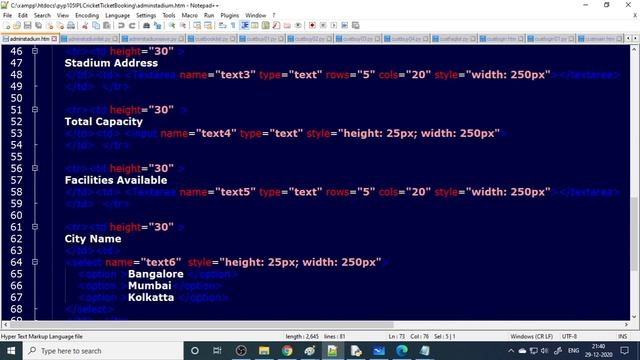 IPL Cricket Ticket Booking | Python Web Application Mini Project using mysql Database | #highblix смотреть онлайн