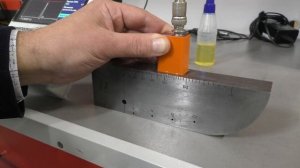 Настройка УД2-102ВД при контроле наклонным преобразователем деталей подвижного состава