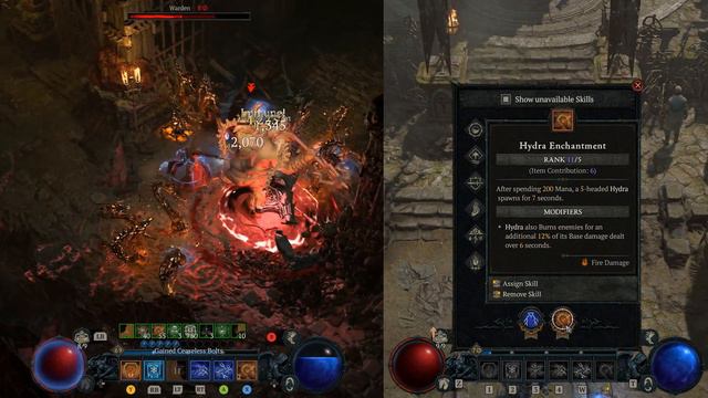Diablo 4 - Sorcerer FAST Leveling 50-70, BUILD GUIDE, Hydra, Chain Lightning смотреть онлайн