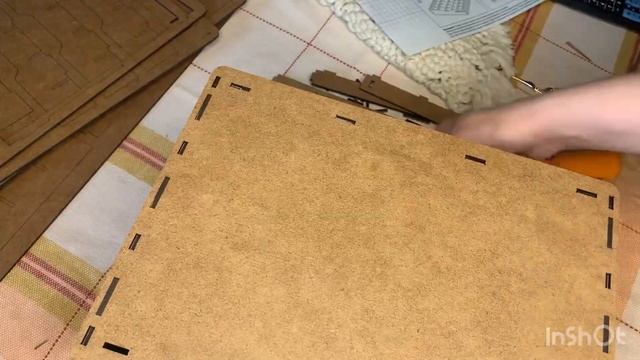 18. Вышивка крестом / Органайзер для хранения мулине Machete , распаковка и сборка смотреть онлайн