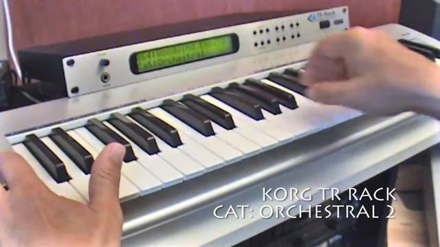 Korg TR Rack Orchestral 2 of 2 смотреть онлайн