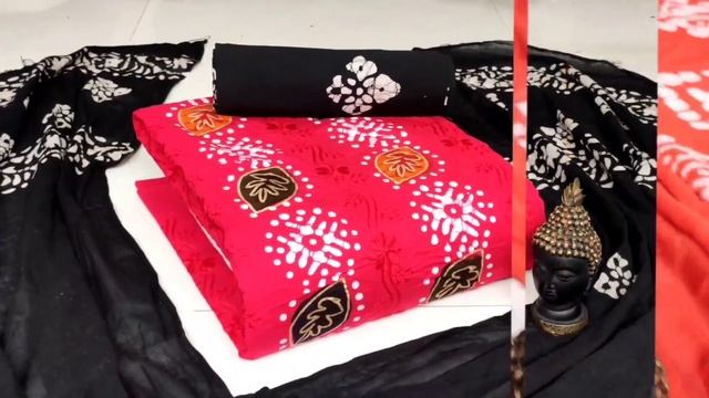 ?️ Batik Dress Design ❣️ | ? Dress Material Wholesale Online ? | ? Cotton Dress Material With Price