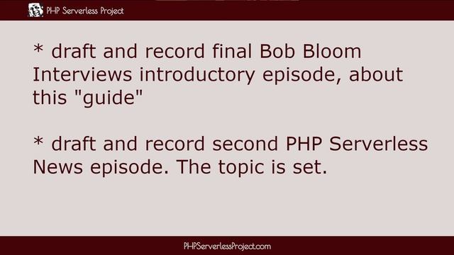 UPDATE: SPONSORSHIP VIDEO, GUIDE FOR GUESTS, SECOND NEWS PODCAST, LAMBDA PHP RUNTIMES (MAR 10/2023) смотреть онлайн