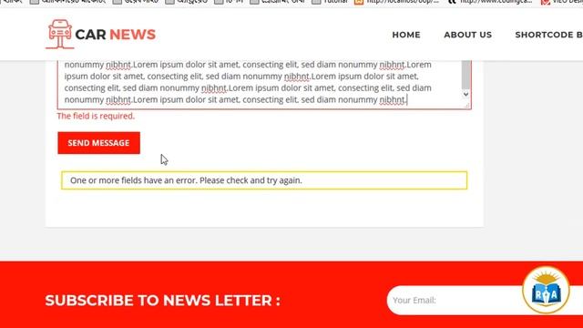 Wordpress Theme Development part-39. How to Use Contact Form 7 Plugin Step-By-Step Tutorial part-2 смотреть онлайн