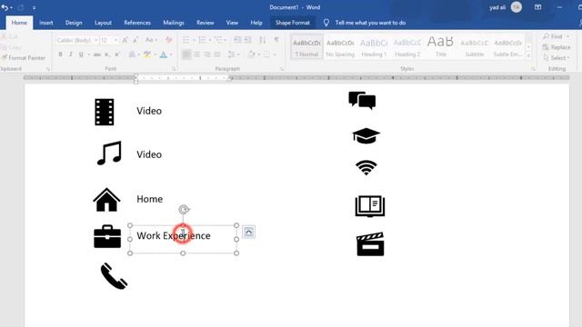 Resume Icons Pack | Insert Icons in Microsoft word 2019 смотреть онлайн