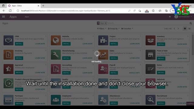 How To Create Database And Install Applications In Odoo смотреть онлайн