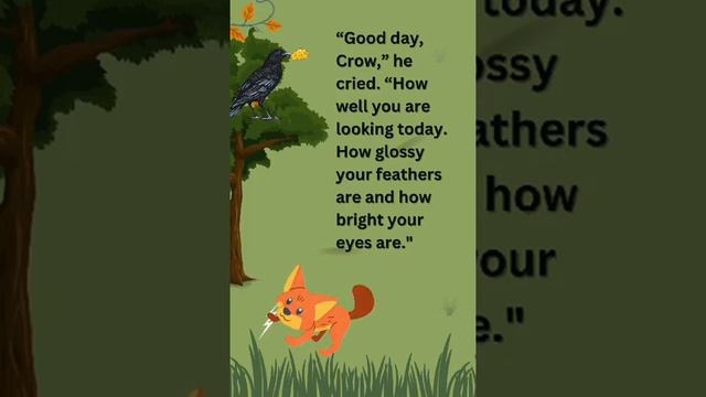 The Fox and the Crow story telling by liezel cruz смотреть онлайн