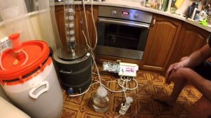 Самогонный аппарат. Колпачковая колонна ХД/3-500 ККС-Н. Часть 2. Новинка 2016 года.