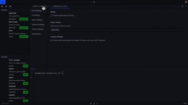 Lapce - Powerful New Code Editor
