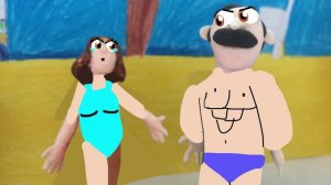 14 серия "Манюня на пляже" (Манюня)