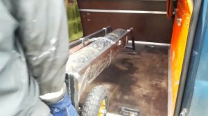 Тележка для самостоятельной погрузки углекислотного баллона своими руками