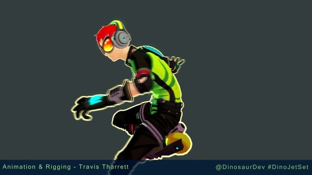 Jet Set Radio Evolution: Visual Proof of Concept - Dinosaur Games смотреть онлайн