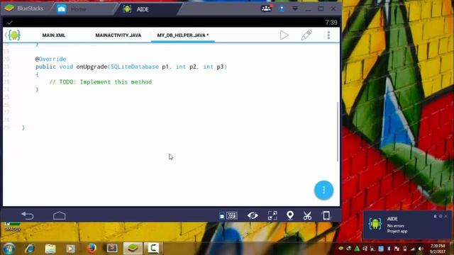 Android SQLite Tutorial #1- Create Database смотреть онлайн