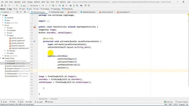 Rating Dialog box in Android App | How to create rating dialog in Android Studio | Android Tutorial смотреть онлайн