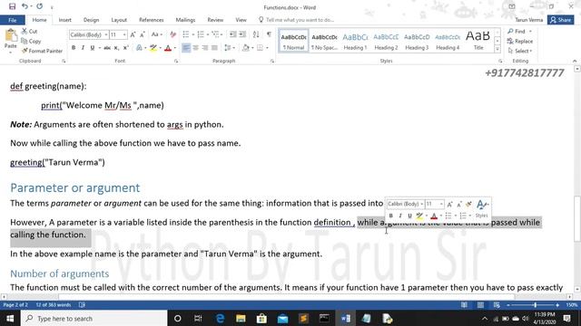 function in python смотреть онлайн