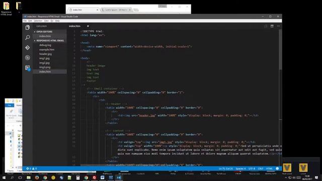 Creating a responsive HTML Email using Tables and Inline CSS for best email client compatibility. смотреть онлайн