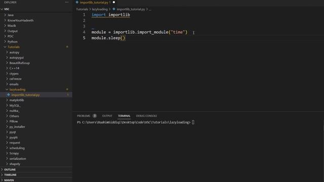 Dynamic Loading and Lazy Loading with Importlib смотреть онлайн