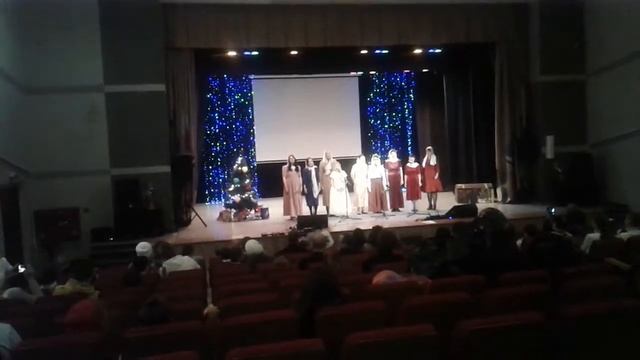 Праздник в воскресной школе, хор мам, песня 