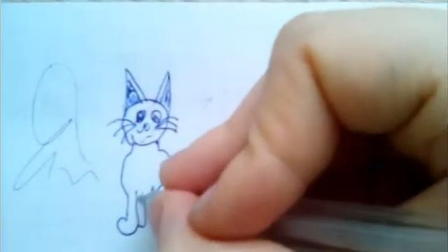 УРОКИ РИСОВАНИЯ ЧАСТЬ 1 КАК НАРИСОВАТЬ КОТА смотреть онлайн