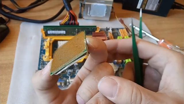 Ремонт Процессора на АМ2, Repeir PC Socket AM2