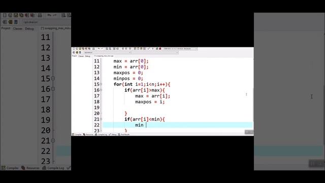 C++ Program to swap maximum and minimum element of an Array#code#programming#cplusplustutorial смотреть онлайн
