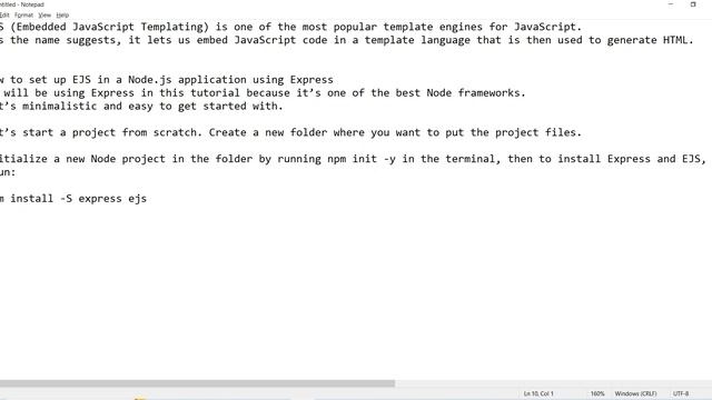 What is ejs #7 Node.js смотреть онлайн