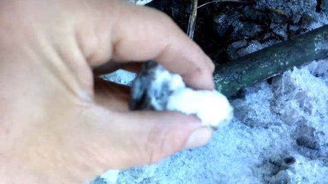 Пеноизол, два года на улице под сливом с крыши, Воркута